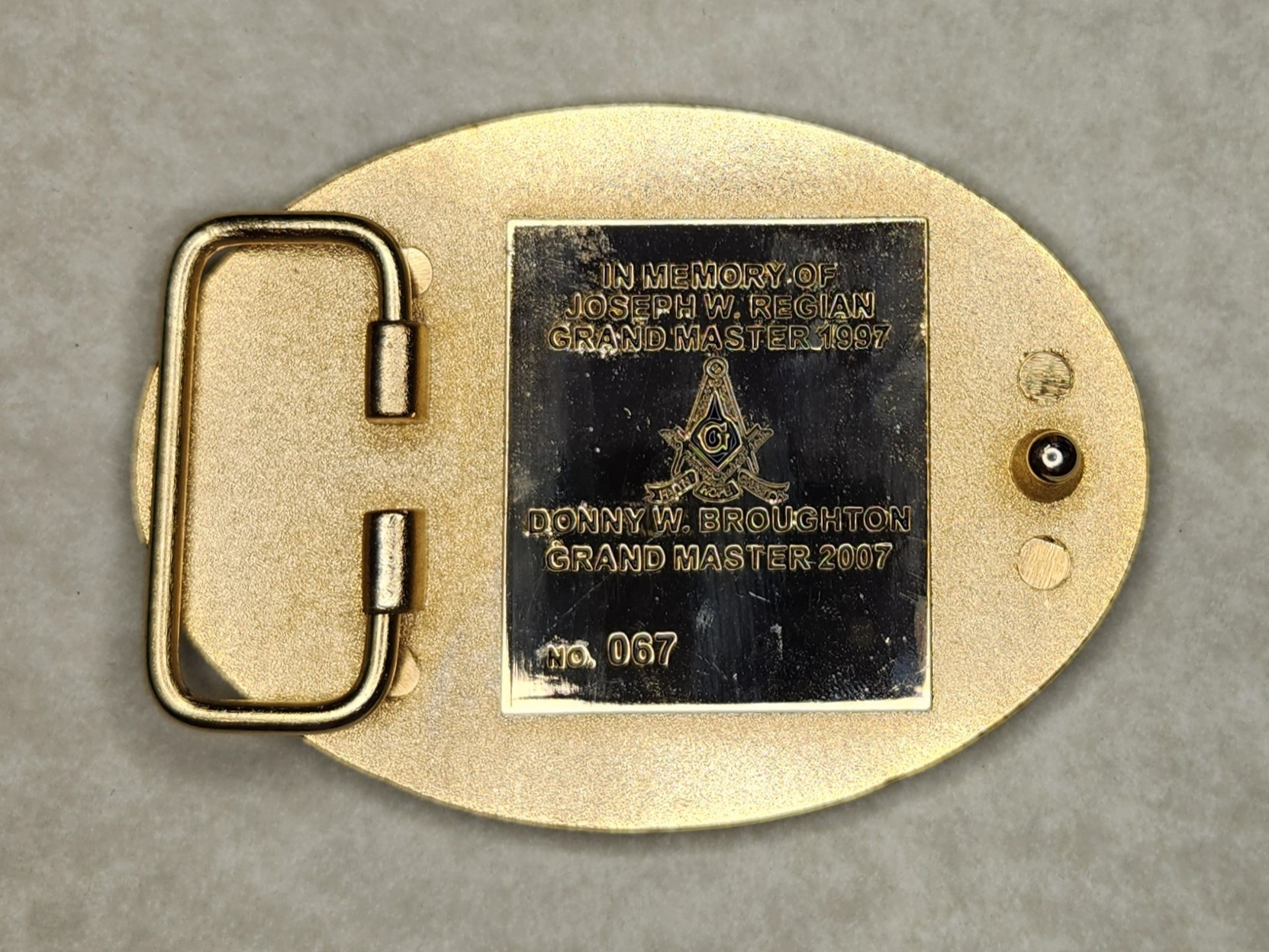 [Buckle Pic Missing] (Click here)